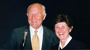 John Glenn and Joan Vernikos